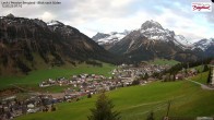Archiv Foto Webcam Oberlech: Ausblick Pension Bergland 06:00