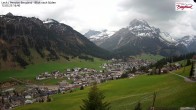 Archiv Foto Webcam Oberlech: Ausblick Pension Bergland 15:00