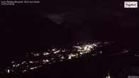 Archiv Foto Webcam Oberlech: Ausblick Pension Bergland 01:00