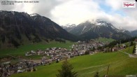Archiv Foto Webcam Oberlech: Ausblick Pension Bergland 07:00