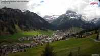 Archiv Foto Webcam Oberlech: Ausblick Pension Bergland 11:00