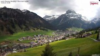 Archiv Foto Webcam Oberlech: Ausblick Pension Bergland 15:00
