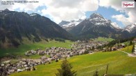 Archiv Foto Webcam Oberlech: Ausblick Pension Bergland 09:00