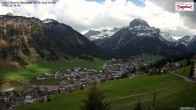 Archiv Foto Webcam Oberlech: Ausblick Pension Bergland 15:00