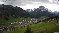 Archived image Webcam Lech am Arlberg - Guesthouse Bergland 11:00
