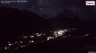 Archiv Foto Webcam Oberlech: Ausblick Pension Bergland 03:00