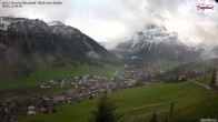 Archiv Foto Webcam Oberlech: Ausblick Pension Bergland 05:00
