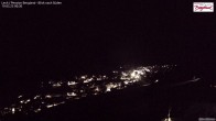 Archiv Foto Webcam Oberlech: Ausblick Pension Bergland 23:00