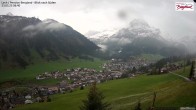 Archived image Webcam Lech am Arlberg - Guesthouse Bergland 05:00