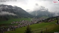 Archived image Webcam Lech am Arlberg - Guesthouse Bergland 06:00