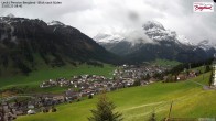 Archived image Webcam Lech am Arlberg - Guesthouse Bergland 07:00