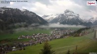 Archiv Foto Webcam Oberlech: Ausblick Pension Bergland 05:00