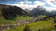 Archiv Foto Webcam Oberlech: Ausblick Pension Bergland 15:00