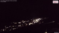 Archiv Foto Webcam Oberlech: Ausblick Pension Bergland 23:00