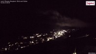 Archiv Foto Webcam Oberlech: Ausblick Pension Bergland 23:00