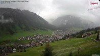 Archiv Foto Webcam Oberlech: Ausblick Pension Bergland 09:00