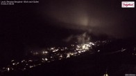 Archiv Foto Webcam Oberlech: Ausblick Pension Bergland 23:00
