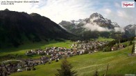 Archiv Foto Webcam Oberlech: Ausblick Pension Bergland 07:00
