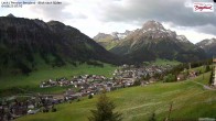 Archived image Webcam Lech am Arlberg - Guesthouse Bergland 06:00