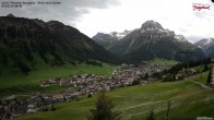 Archived image Webcam Lech am Arlberg - Guesthouse Bergland 07:00