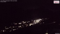 Archiv Foto Webcam Oberlech: Ausblick Pension Bergland 23:00