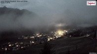 Archiv Foto Webcam Oberlech: Ausblick Pension Bergland 03:00