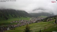 Archiv Foto Webcam Oberlech: Ausblick Pension Bergland 06:00