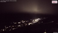 Archiv Foto Webcam Oberlech: Ausblick Pension Bergland 23:00