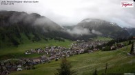 Archived image Webcam Lech am Arlberg - Guesthouse Bergland 19:00