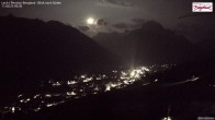 Archiv Foto Webcam Oberlech: Ausblick Pension Bergland 00:00