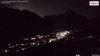 Archiv Foto Webcam Oberlech: Ausblick Pension Bergland 23:00