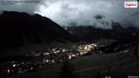 Archiv Foto Webcam Oberlech: Ausblick Pension Bergland 03:00