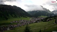 Archiv Foto Webcam Oberlech: Ausblick Pension Bergland 05:00