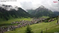 Archiv Foto Webcam Oberlech: Ausblick Pension Bergland 09:00