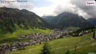 Archived image Webcam Lech am Arlberg - Guesthouse Bergland 13:00