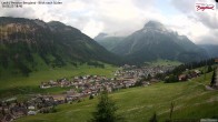 Archived image Webcam Lech am Arlberg - Guesthouse Bergland 17:00