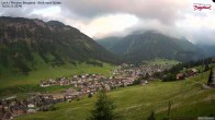 Archived image Webcam Lech am Arlberg - Guesthouse Bergland 19:00