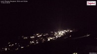 Archiv Foto Webcam Oberlech: Ausblick Pension Bergland 23:00