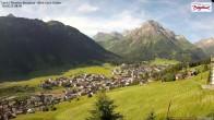 Archiv Foto Webcam Oberlech: Ausblick Pension Bergland 07:00