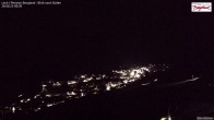Archiv Foto Webcam Oberlech: Ausblick Pension Bergland 23:00