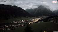 Archiv Foto Webcam Oberlech: Ausblick Pension Bergland 03:00