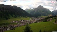 Archiv Foto Webcam Oberlech: Ausblick Pension Bergland 05:00