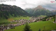 Archiv Foto Webcam Oberlech: Ausblick Pension Bergland 05:00