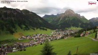 Archiv Foto Webcam Oberlech: Ausblick Pension Bergland 05:00