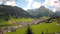 Archiv Foto Webcam Oberlech: Ausblick Pension Bergland 11:00