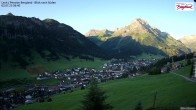 Archiv Foto Webcam Oberlech: Ausblick Pension Bergland 05:00