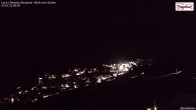 Archiv Foto Webcam Oberlech: Ausblick Pension Bergland 23:00