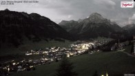 Archiv Foto Webcam Oberlech: Ausblick Pension Bergland 03:00