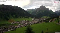Archiv Foto Webcam Oberlech: Ausblick Pension Bergland 06:00