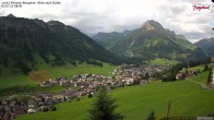 Archiv Foto Webcam Oberlech: Ausblick Pension Bergland 07:00